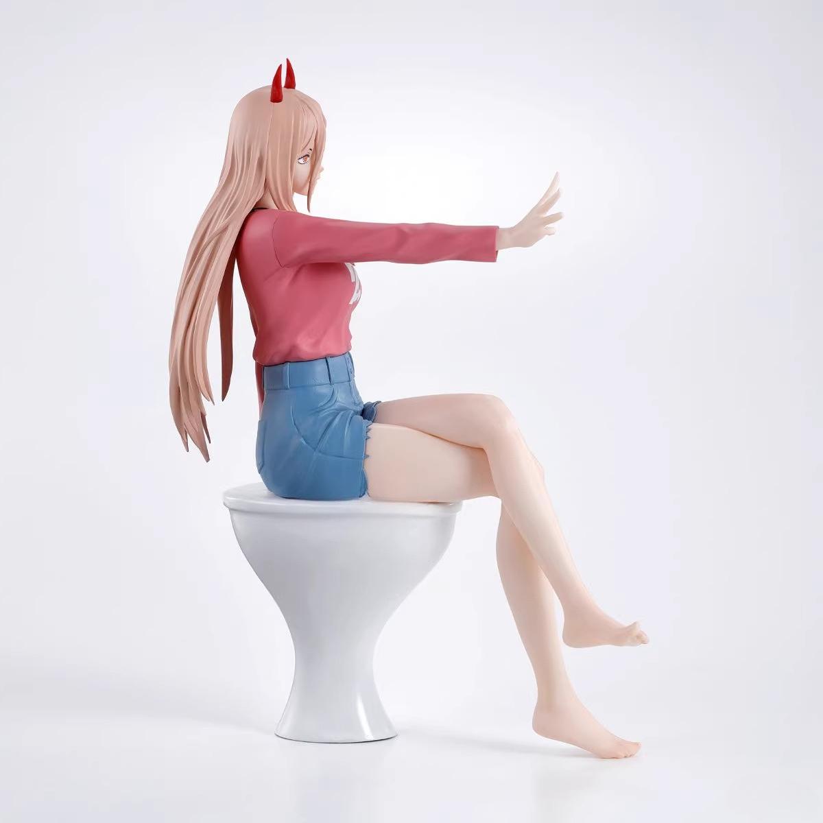 Pochita Chainsaw Man Figure – "Didn't We Agree You Can Touch Me?" Prize Collectible Anime Statue