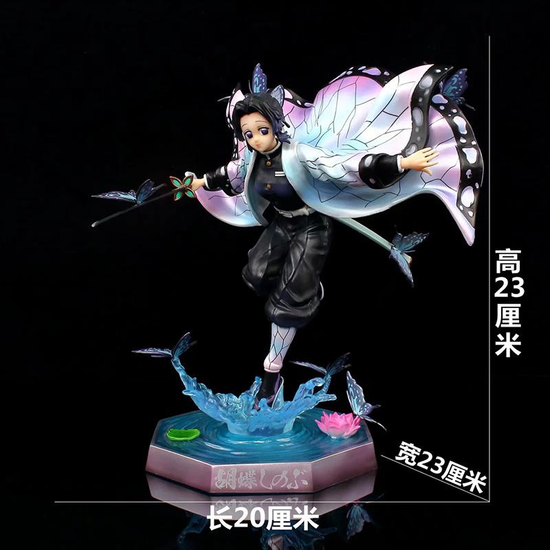 Demon Slayer Cube Shinobu Kocho Figure – Insect Hashira Giant Anime Statue, Demon Slayer Team Display