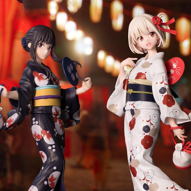 Lycoris Recoil Luminasta Chisato Nishikigi Yukata Ver. Figure – Summer Kimono Anime Collectible Gift for Fans