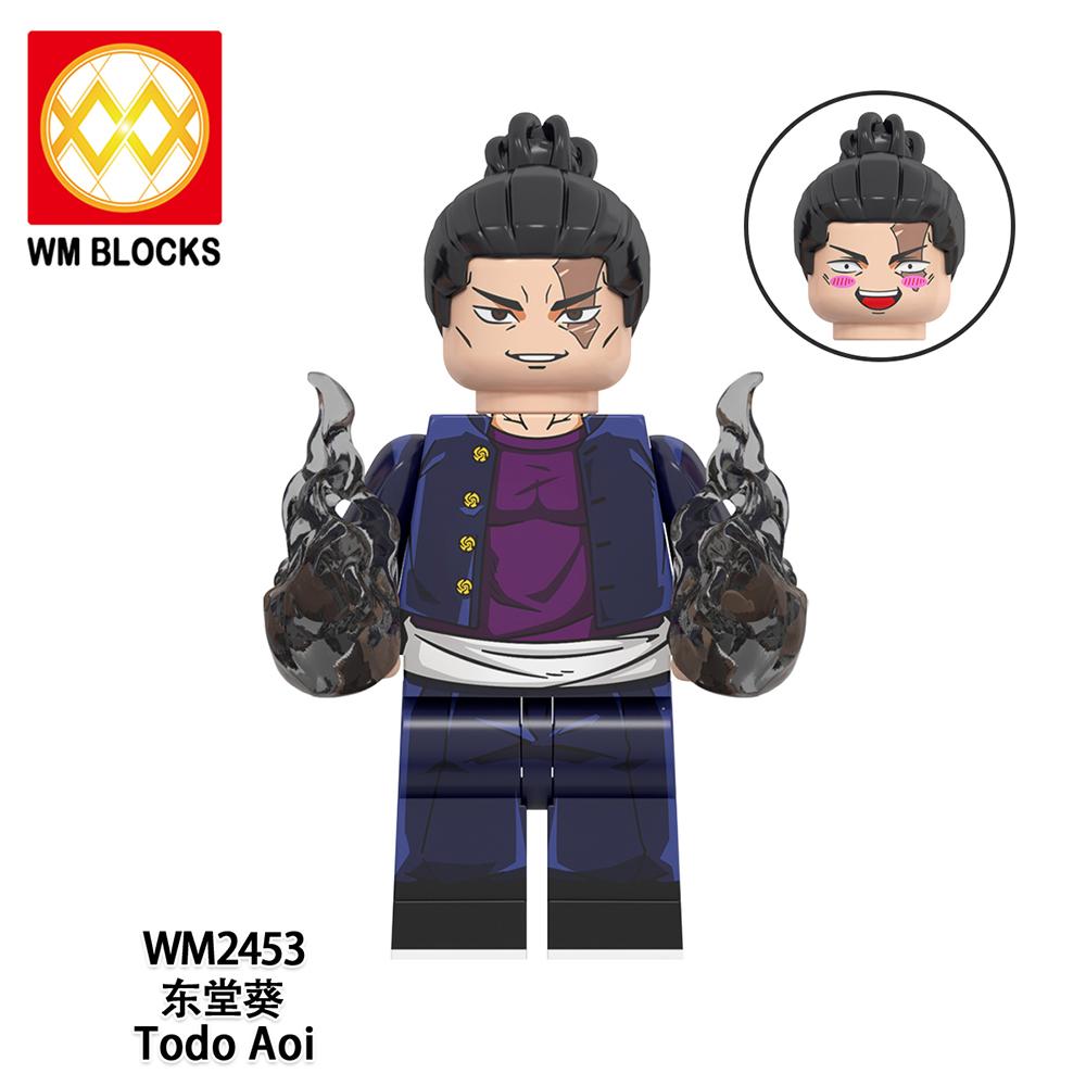 Jujutsu Kaisen Mini Figure Brick Set – All Character Assembly Toy, Anime Building Block Collectible Gift for Fans