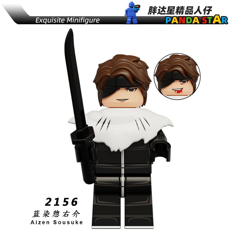 Ichigo Kurosaki Bleach Soul Reaper Inspired Brick Figure – Orange-Haired Swordsman Mini Toy Compatible with Major Blocks