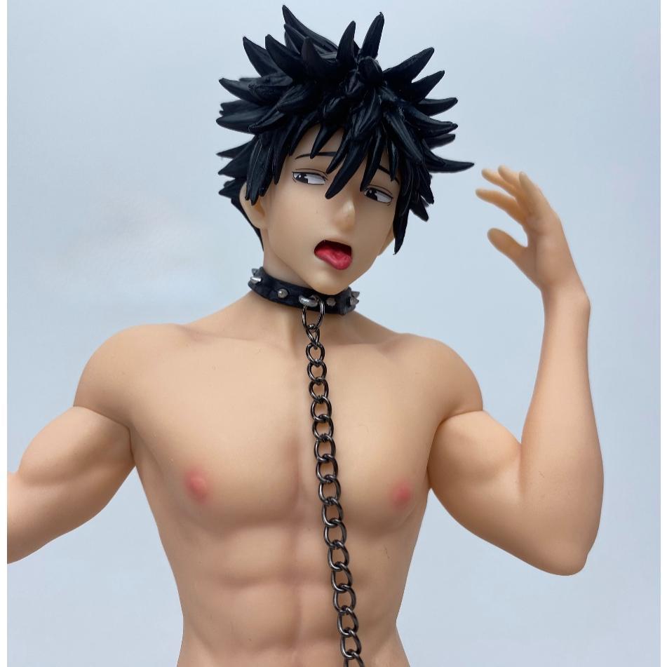 Jujutsu Kaisen Fushiguro Megumi Figure – Playful Chains Pose Anime Statue Collectible Gift for Fans