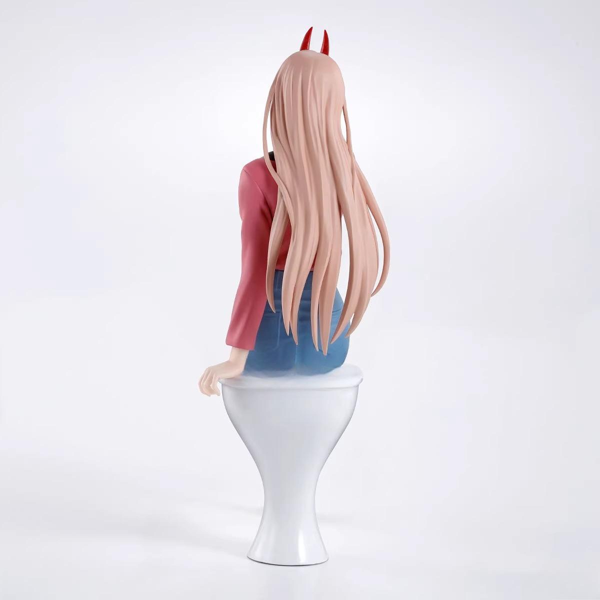 Pochita Chainsaw Man Figure – "Didn't We Agree You Can Touch Me?" Prize Collectible Anime Statue