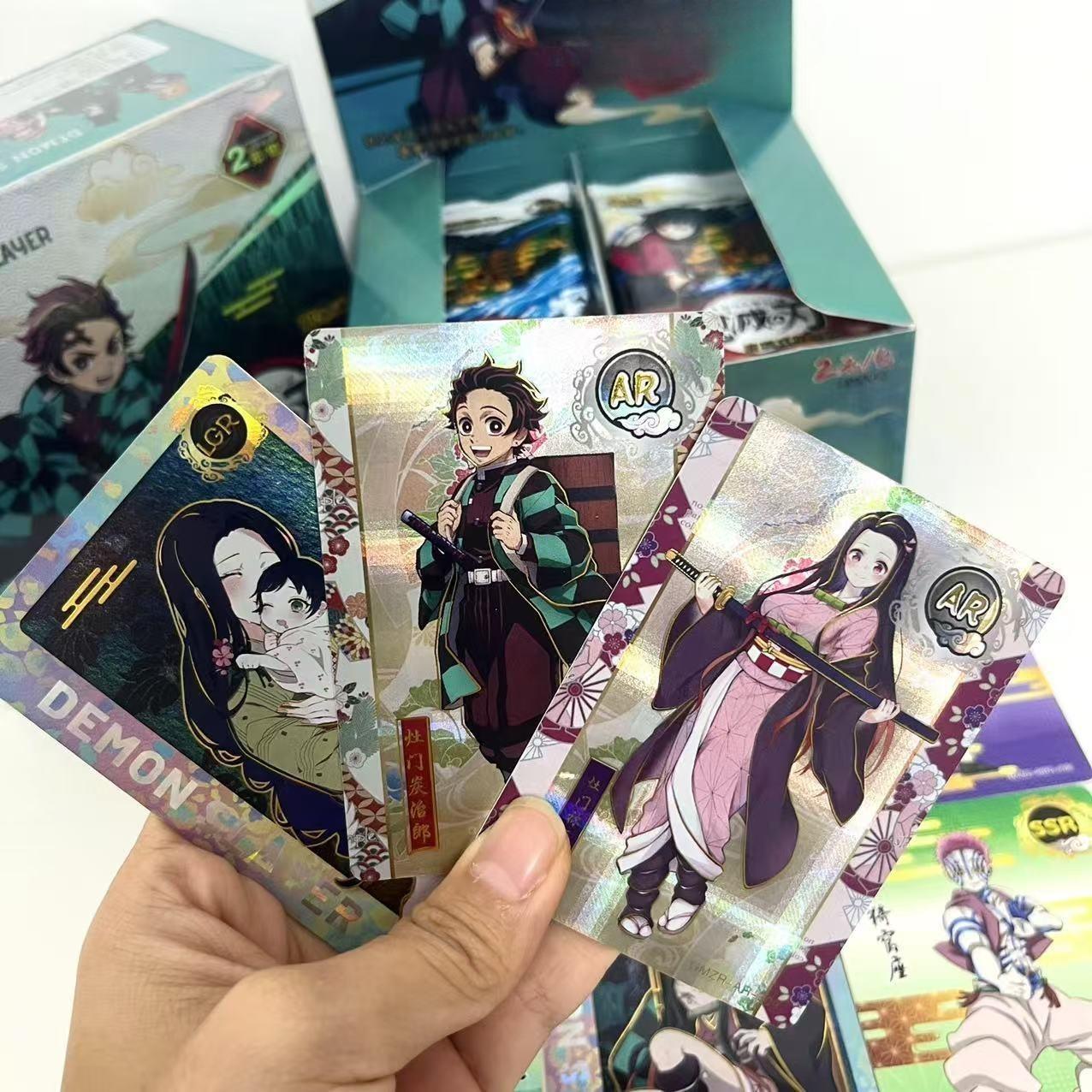 Demon Slayer Collectible Trading Card Set – Anime TCG Cards for Fans and Collectors-Tanjiro Kamado Card Packs Mystery Bags