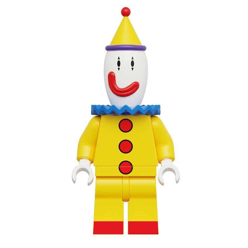 Digital Circus Inspired Brick Figures – Cute Pomni & Anon Mini Doll Building Figurines