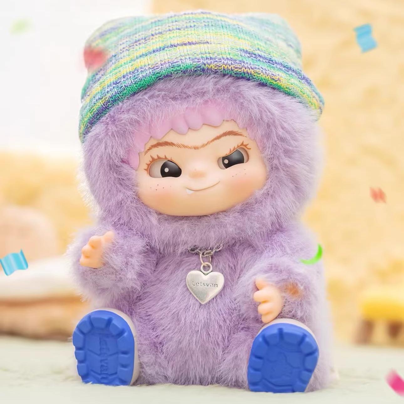 WAKUKUKU Fuzzy Party Series Plush Blind Box – Cute Designer Toy Surprise for Fans & Gifts