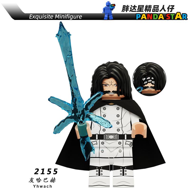 Ichigo Kurosaki Bleach Soul Reaper Inspired Brick Figure – Orange-Haired Swordsman Mini Toy Compatible with Major Blocks
