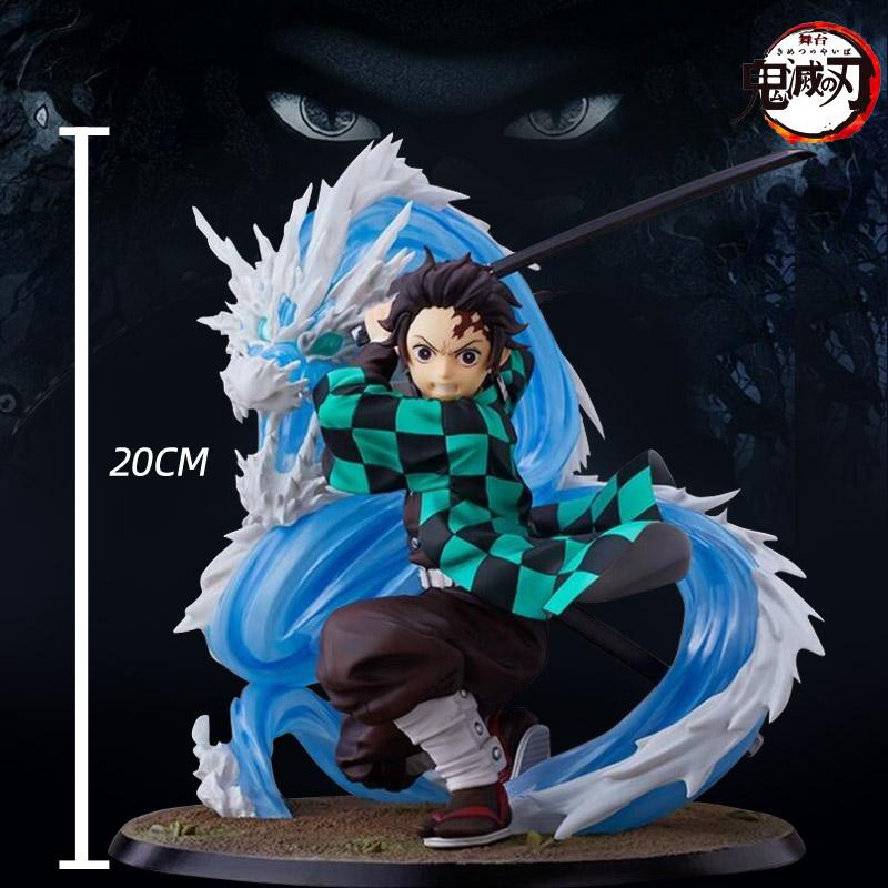 Demon Slayer Water Hashira Figure – Giyu Tomioka Anime Model, Collectible Display Statue