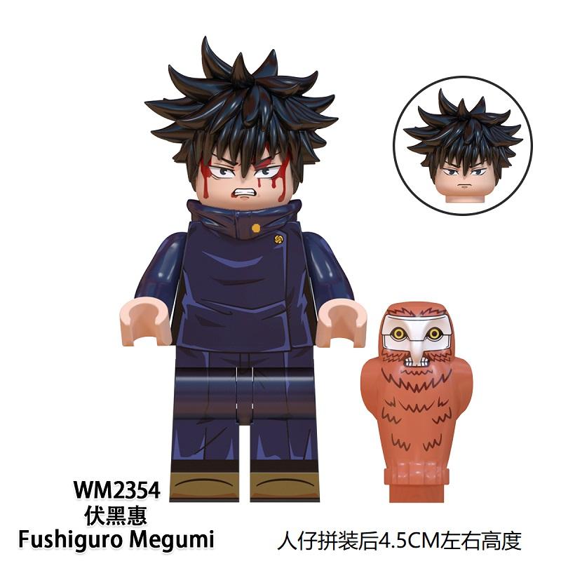 Jujutsu Kaisen Mini Figure Brick Set – All Character Assembly Toy, Anime Building Block Collectible Gift for Fans
