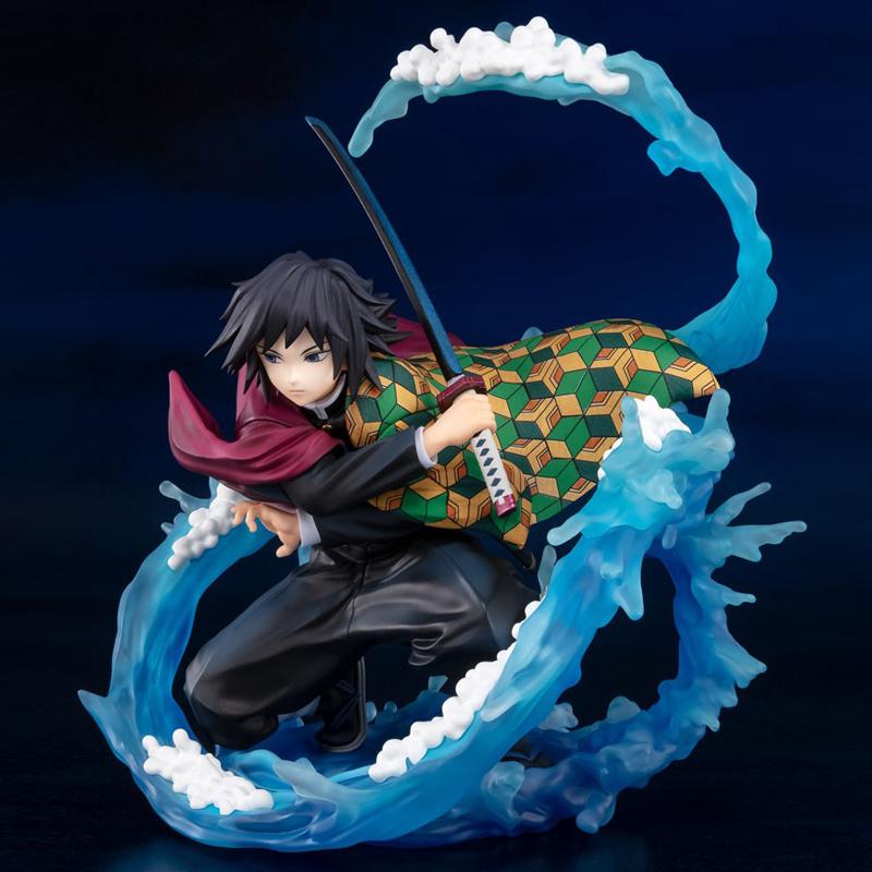 Demon Slayer Water Hashira Figure – Giyu Tomioka Anime Model, Collectible Display Statue