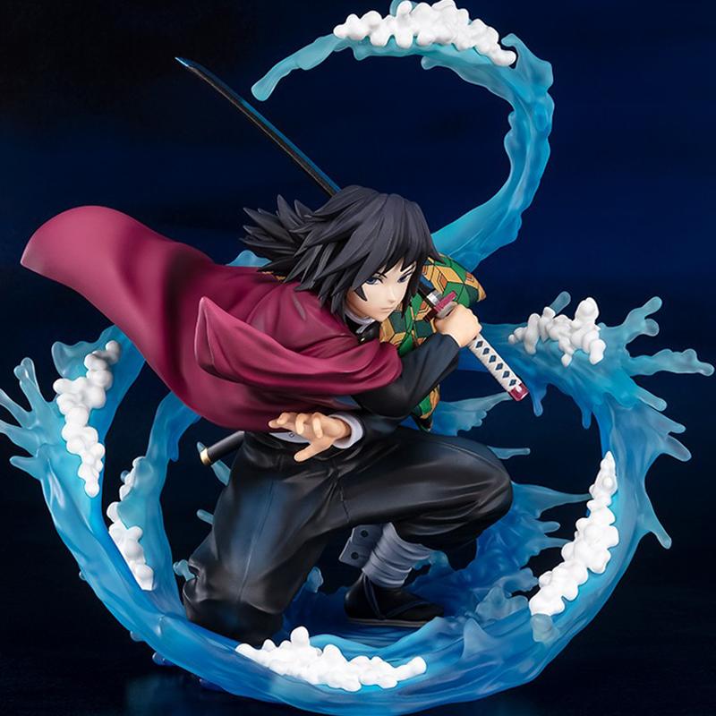 Demon Slayer Water Hashira Figure – Giyu Tomioka Anime Model, Collectible Display Statue