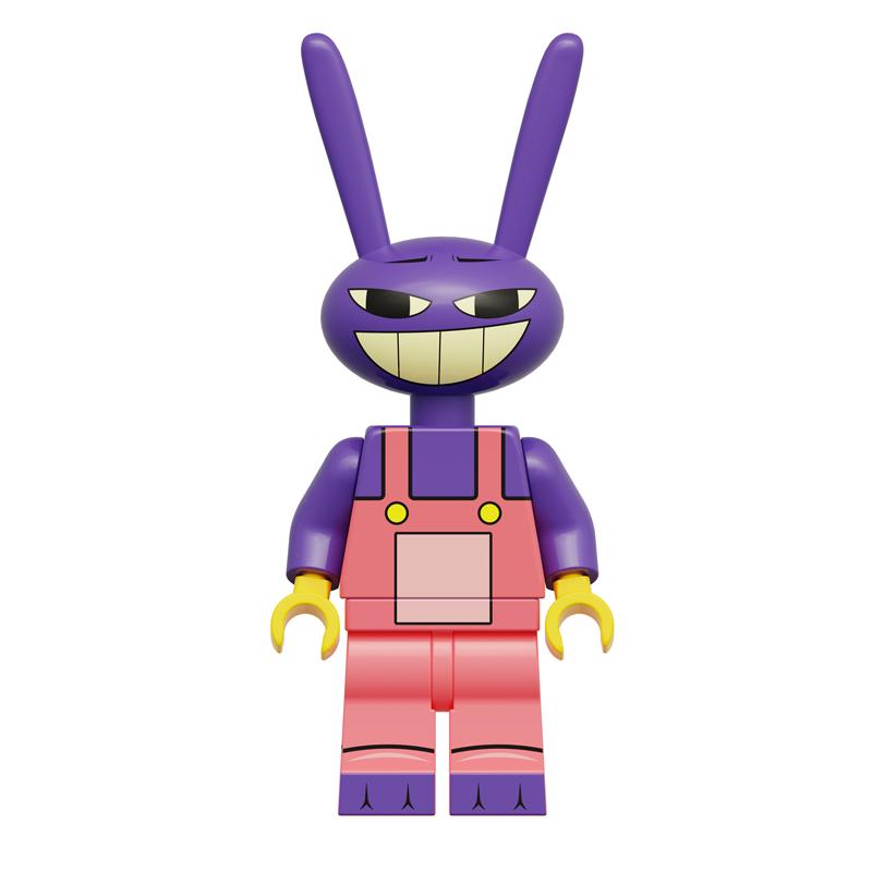 Digital Circus Inspired Brick Figures – Cute Pomni & Anon Mini Doll Building Figurines