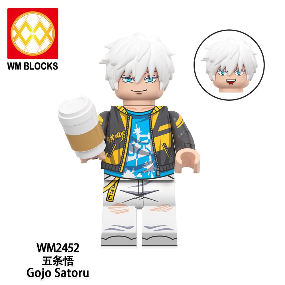 Jujutsu Kaisen Mini Figure Brick Set – All Character Assembly Toy, Anime Building Block Collectible Gift for Fans
