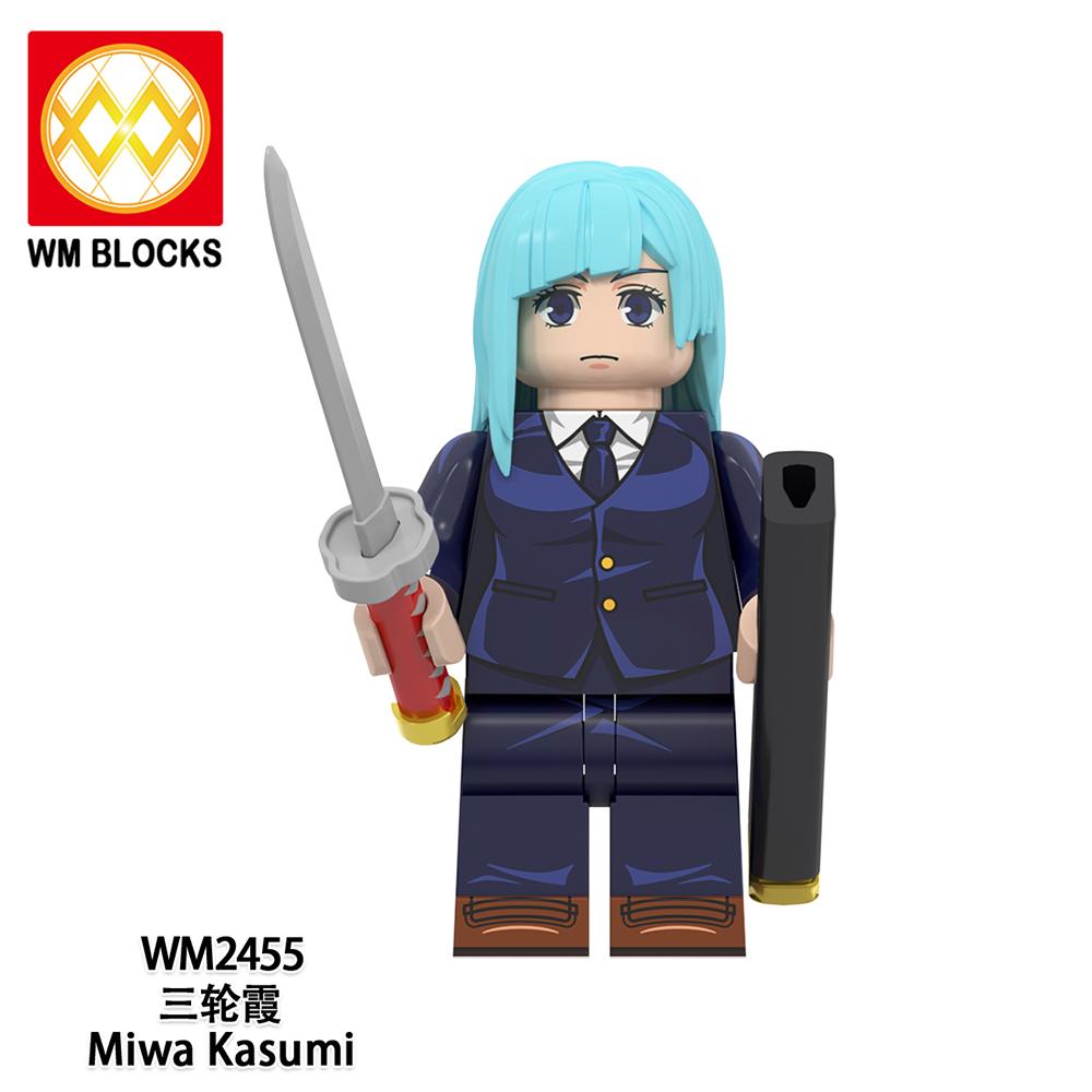 Jujutsu Kaisen Mini Figure Brick Set – All Character Assembly Toy, Anime Building Block Collectible Gift for Fans