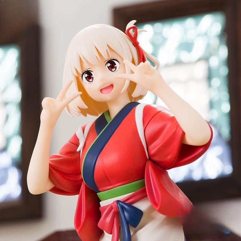 Lycoris Recoil Inoue Takina & Chisato Nisikigi Instant Noodle Stopper Figures – Anime Prize Display Gift for Fans