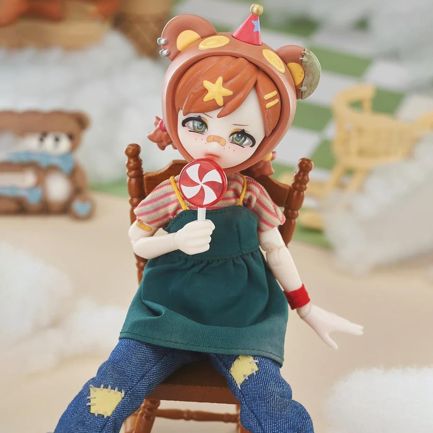 Eve-Lynna Dream Paradise Series Single Box (Contains 1 Figure), 1/12 MJD Blind Box Cute Figures Collectibles Birthday Gift