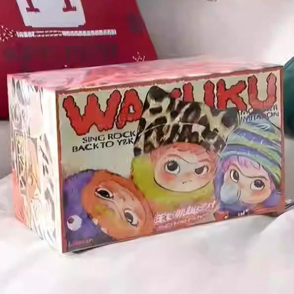 WAKUKUKU Fuzzy Party Series Plush Blind Box – Cute Designer Toy Surprise for Fans & Gifts