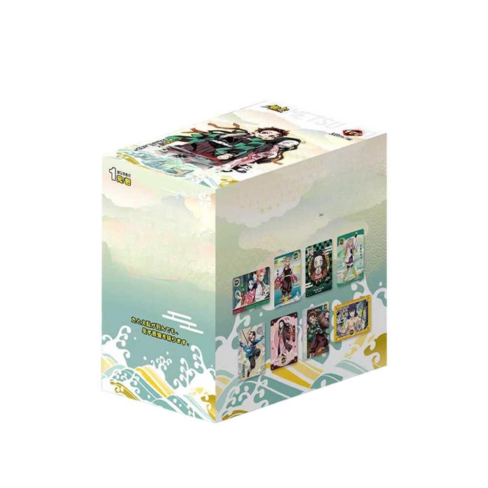 Demon Slayer Tanjiro Kamado Holographic Collectible Card Packs– Colorful Anime Character Trading Card