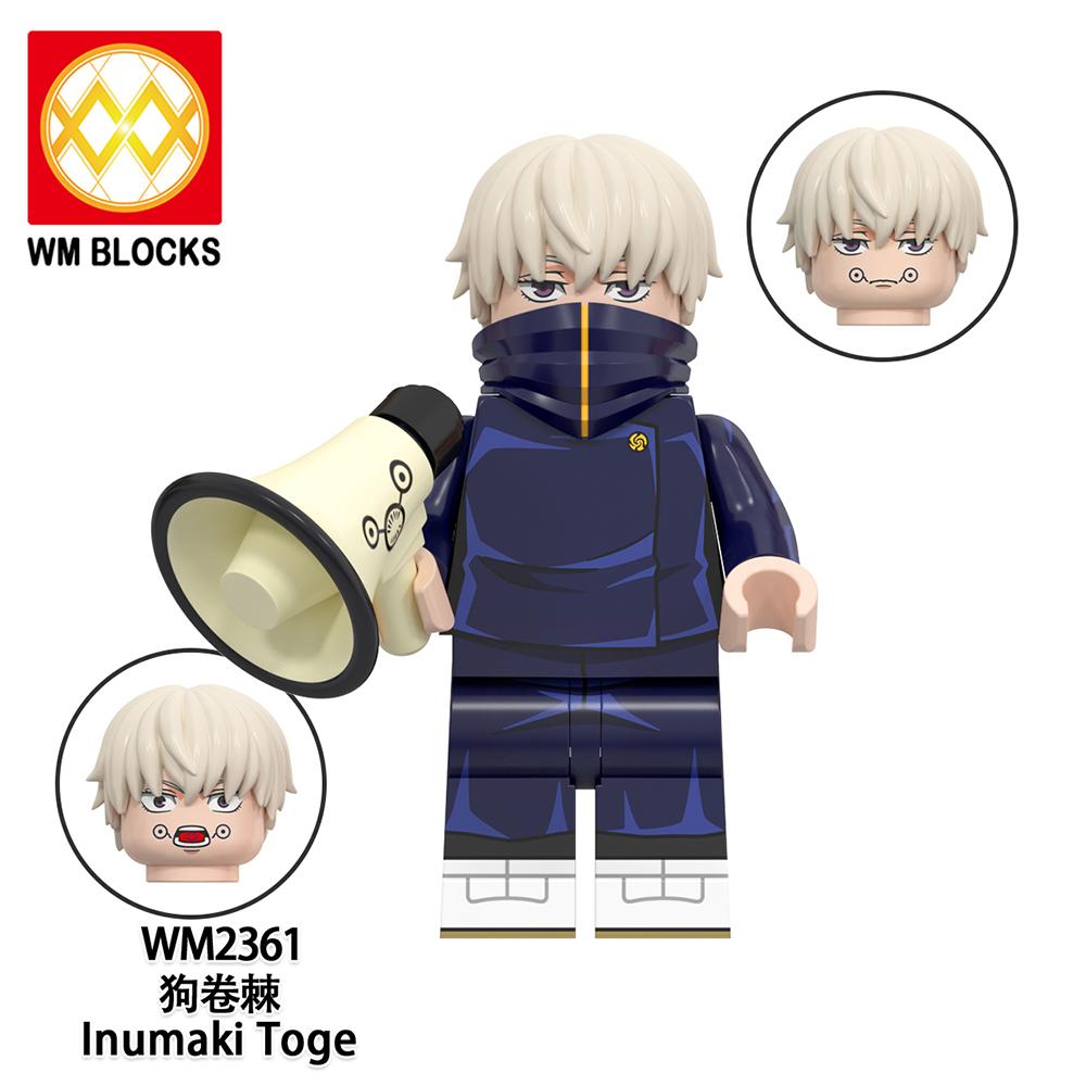Jujutsu Kaisen Mini Figure Brick Set – All Character Assembly Toy, Anime Building Block Collectible Gift for Fans