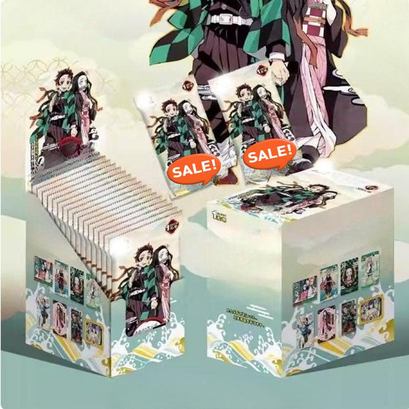 Demon Slayer Collectible Trading Card Set – Anime TCG Cards for Fans and Collectors-Tanjiro Kamado Card Packs Mystery Bags