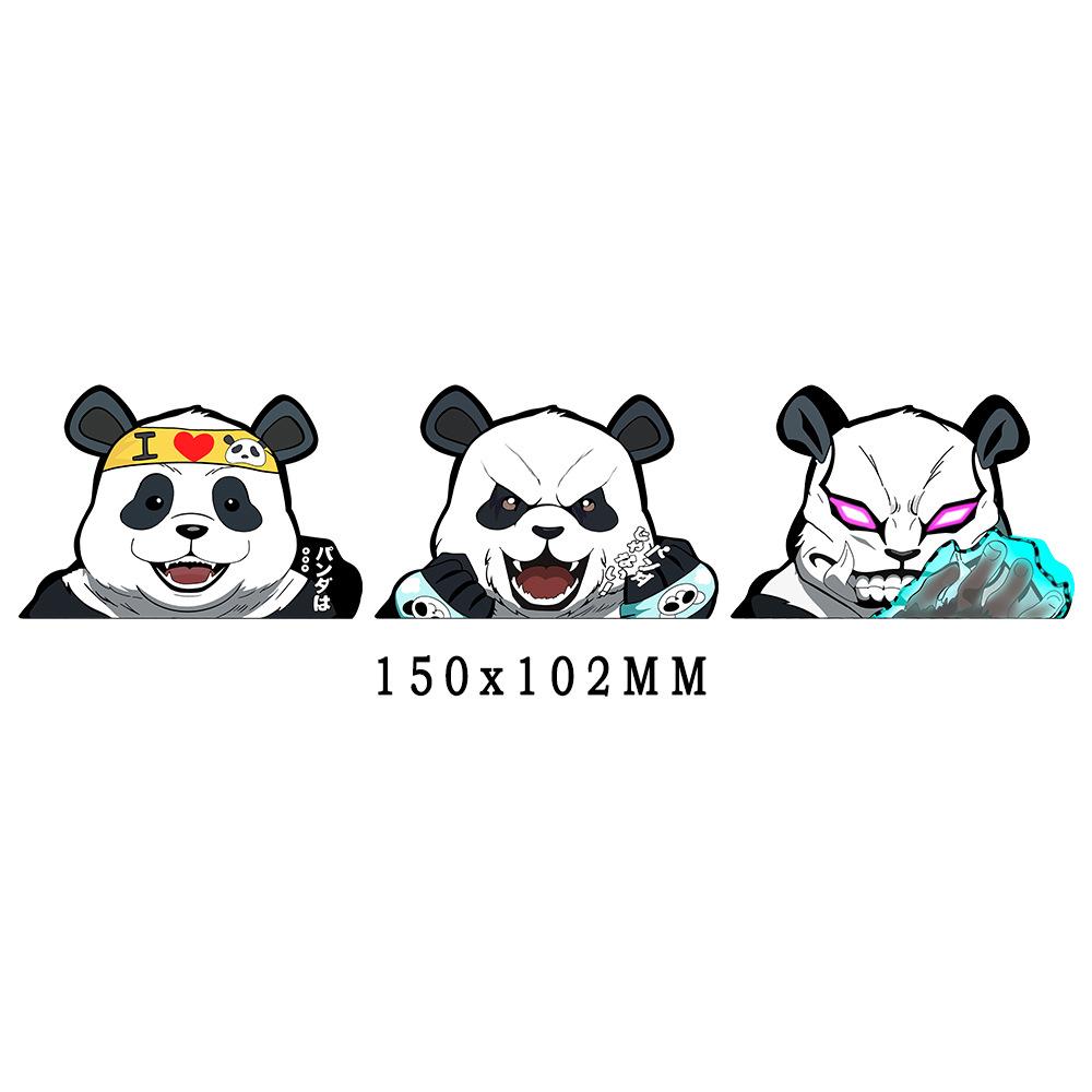 Jujutsu Kaisen Satoru Gojo 3D Gradient Sticker – Anime Holographic Decal for Car, Phone & Creative Gifts