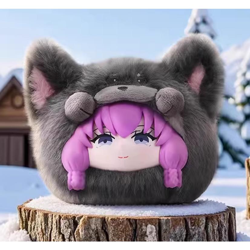Frieren Inspired Animal Party Plush Mystery Box – Cute Anime Mini Keychain Figures for Backpack, Desk, or Gift Collection
