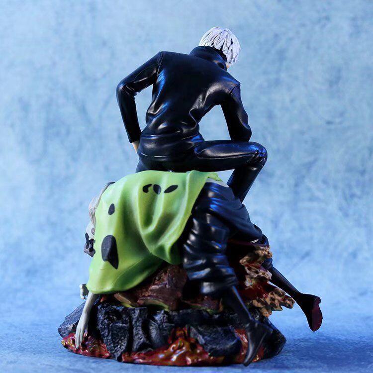 Satoru Gojo Unlimited Void Force Sitting Pose Statue – Boxed Anime Collectible Figure Gift
