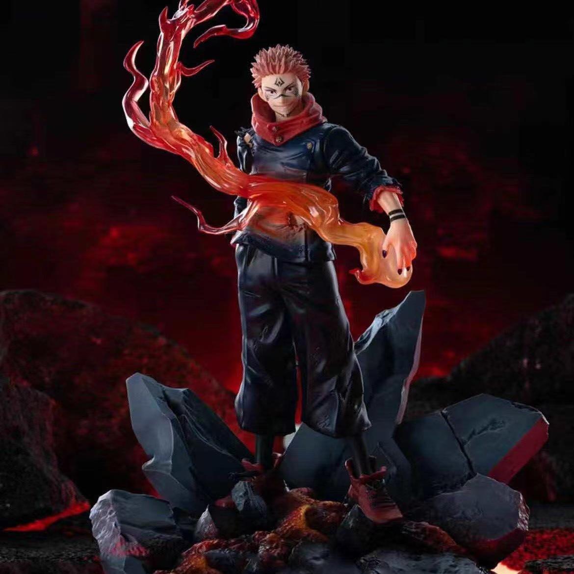 Jujutsu Kaisen Blind Box Figure – Gojo Satoru, Suguru Geto, Yuji Itadori, Yuta Okkotsu Mystery Box with Free Random Stickers & Keychain, Perfect Gift for JJK Fans