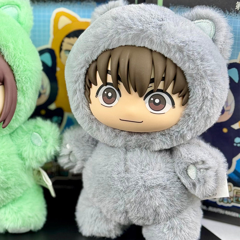 JJK Cat Jujubu Doll Plush Blind Box-Gojo Satoru Nanami HaiBara Shoko Mystery Box for Anime