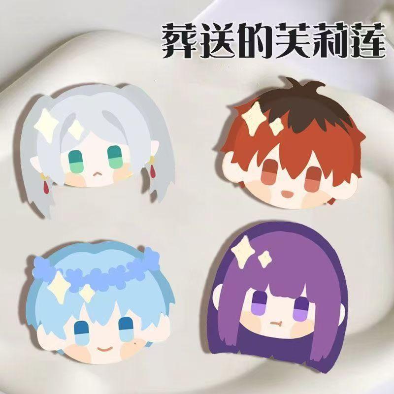 Frieren: Beyond Journey’s End Inspired Funny Character Pin Badge – Cute Anime Cartoon Brooch for Backpack, Clothes, or Gift for Fans and Collectors