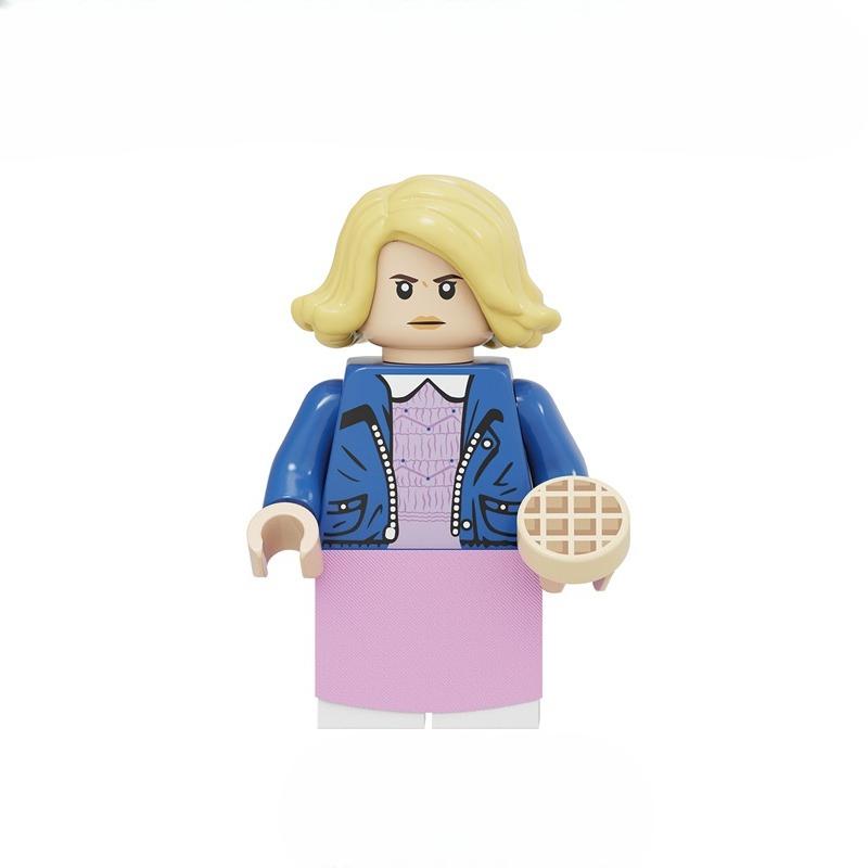 ST Stranger Squad Hawkins Fantasy Monster & Hero Brick Figures – Upside Down Inspired Building Block Set Figurines