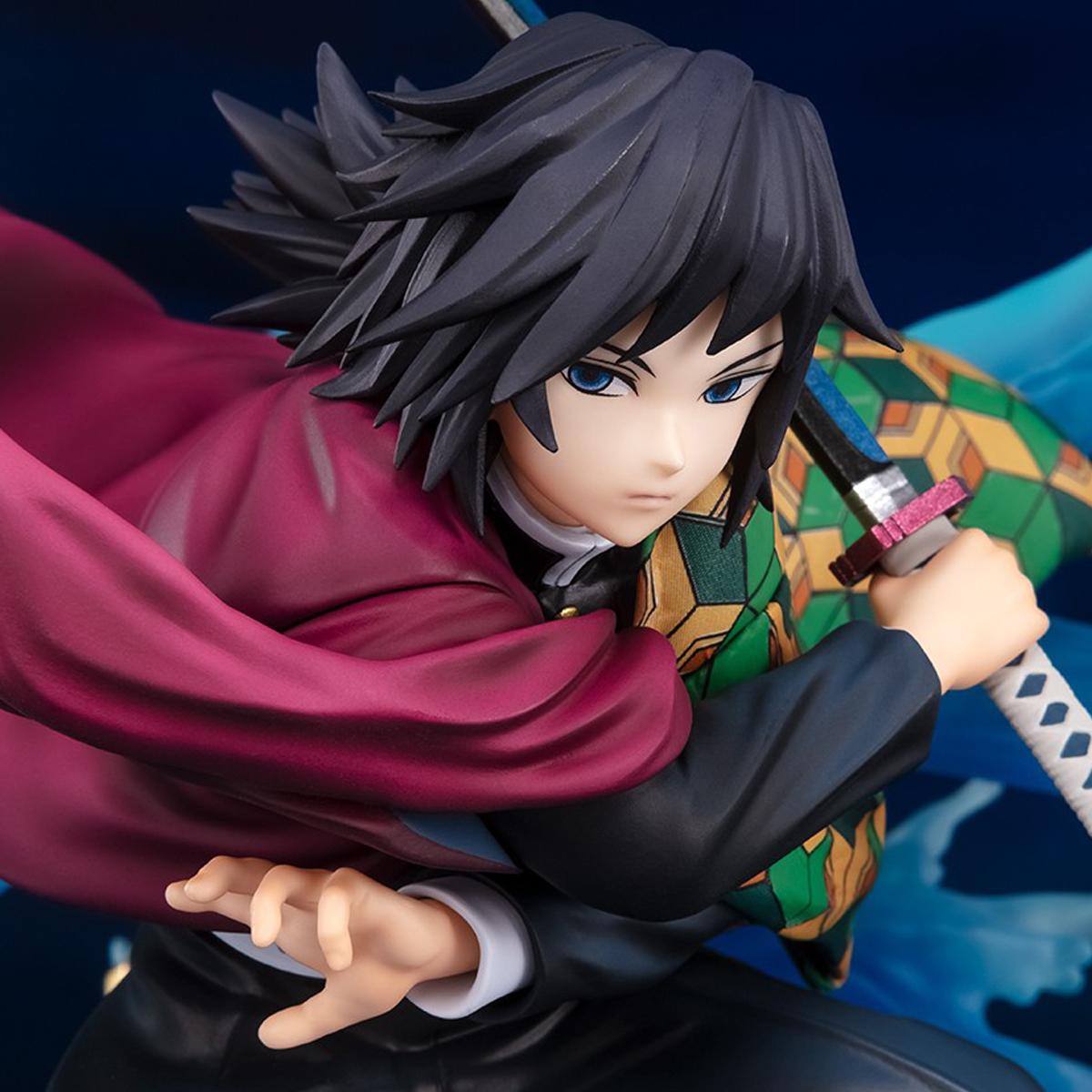 Demon Slayer Water Hashira Figure – Giyu Tomioka Anime Model, Collectible Display Statue