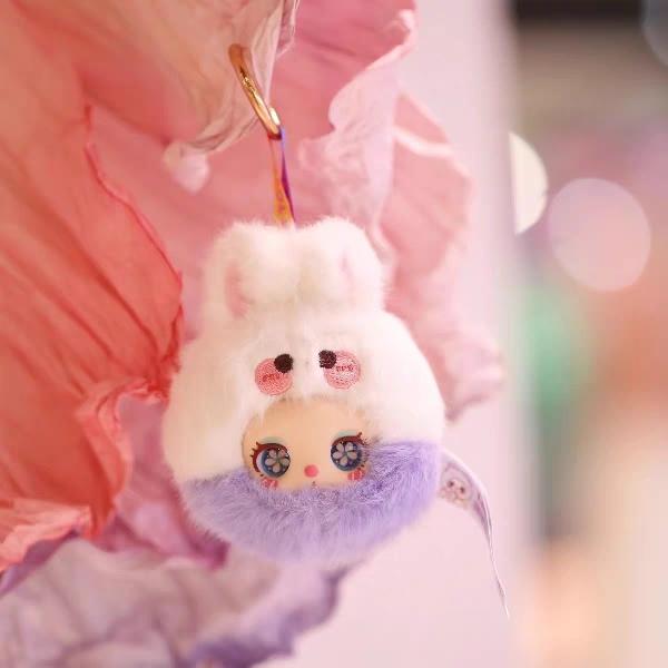 Lila's Garden Tea Party Mini Plush Blind Box – Soft Surprise Hanging Doll Gift for Collectors & Girls