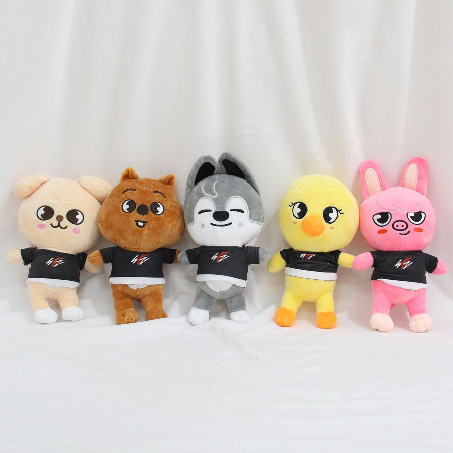 8 PCS Skzoo Plushies Stray Kids Plush Toys Set 8 Inches Cute Stuffed Animals Toy Stray Kids Ideas for Fans Boys and Girls