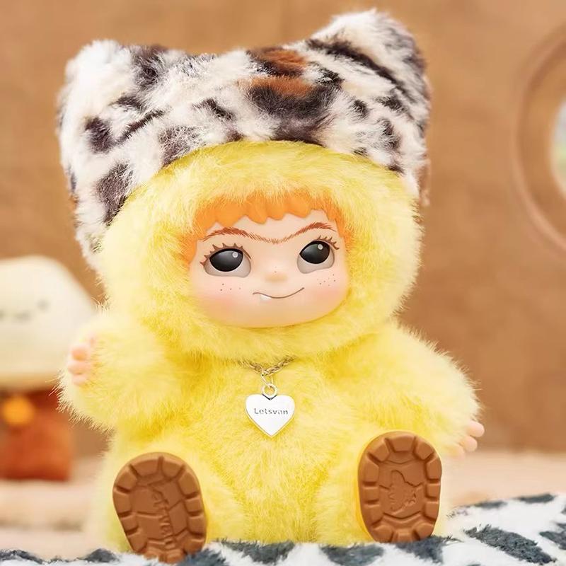 WAKUKUKU Fuzzy Party Series Plush Blind Box – Cute Designer Toy Surprise for Fans & Gifts