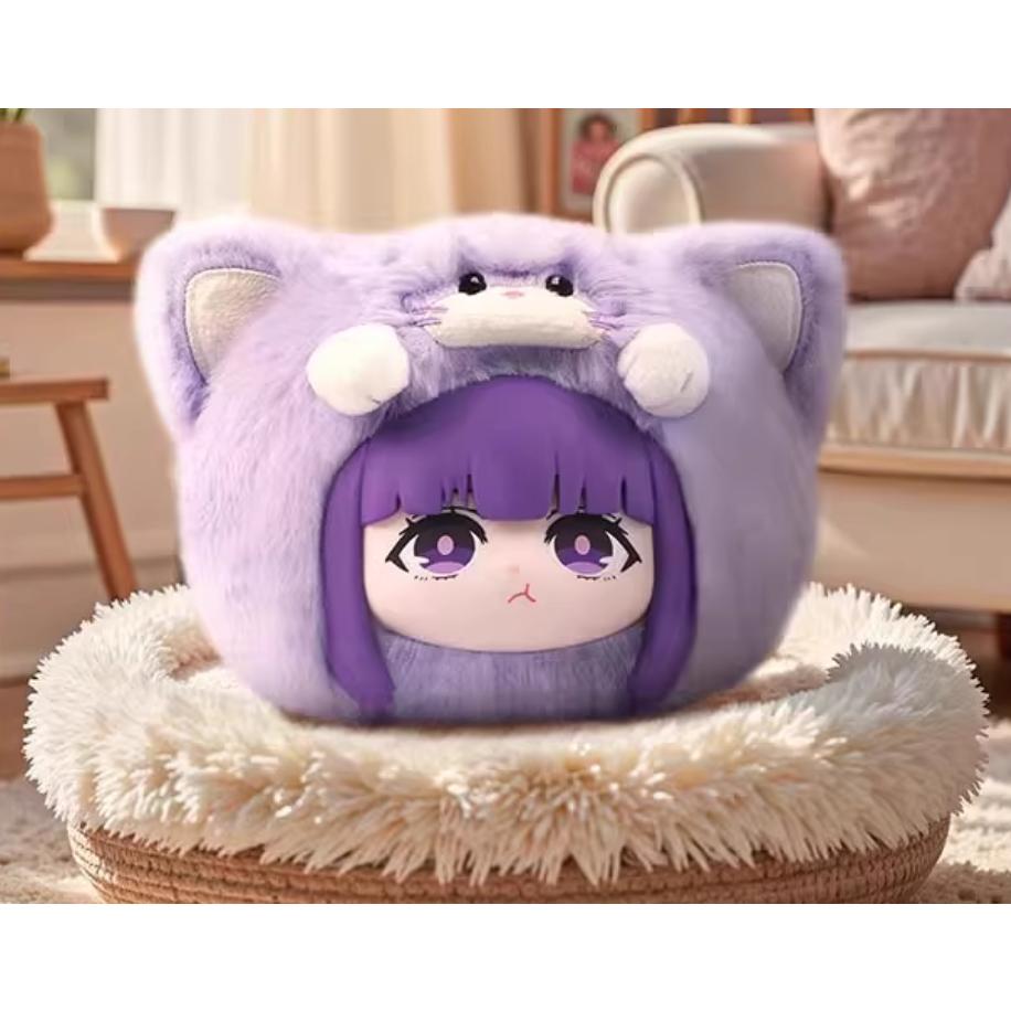 Frieren Inspired Animal Party Plush Mystery Box – Cute Anime Mini Keychain Figures for Backpack, Desk, or Gift Collection