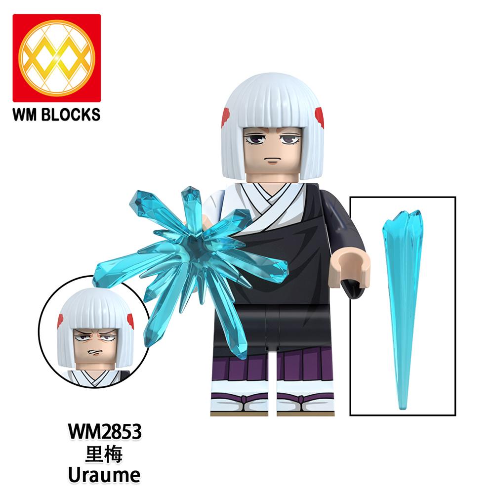 Jujutsu Kaisen Mini Figure Brick Set – All Character Assembly Toy, Anime Building Block Collectible Gift for Fans