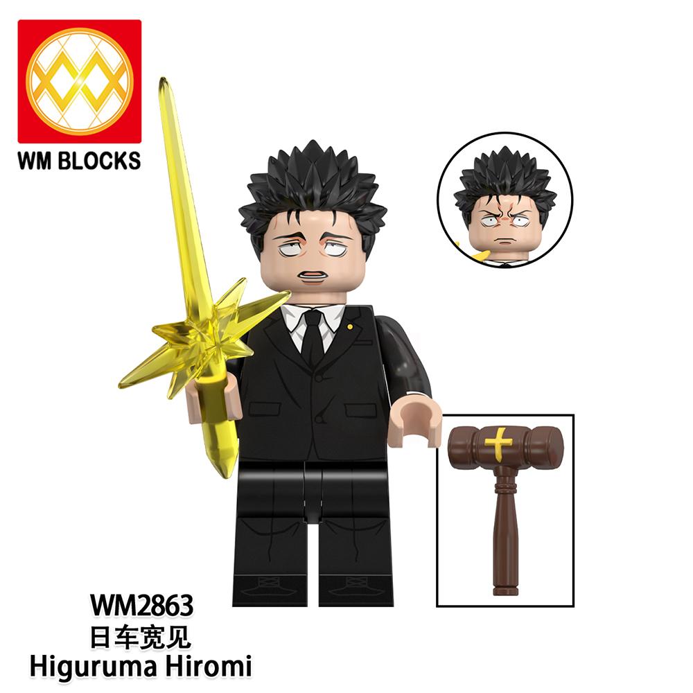 Jujutsu Kaisen Mini Figure Brick Set – All Character Assembly Toy, Anime Building Block Collectible Gift for Fans