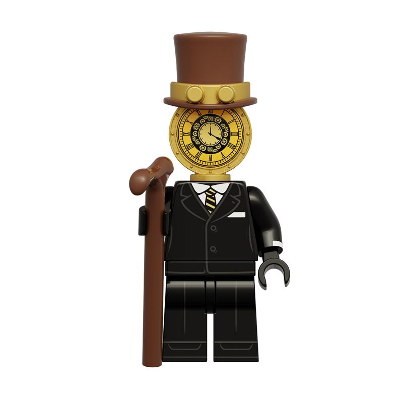 Toilet Man vs Camera Man Mini Figure Set – Titan Speaker Man & TV Man Building Block Toy, Assembly Collectible Model