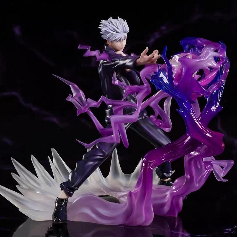 Satoru Gojo Hollow Technique Purple Figure – 5T5-Inspired Anime Desktop Collectible, Cool Resin Statue Gift for JJK Fans