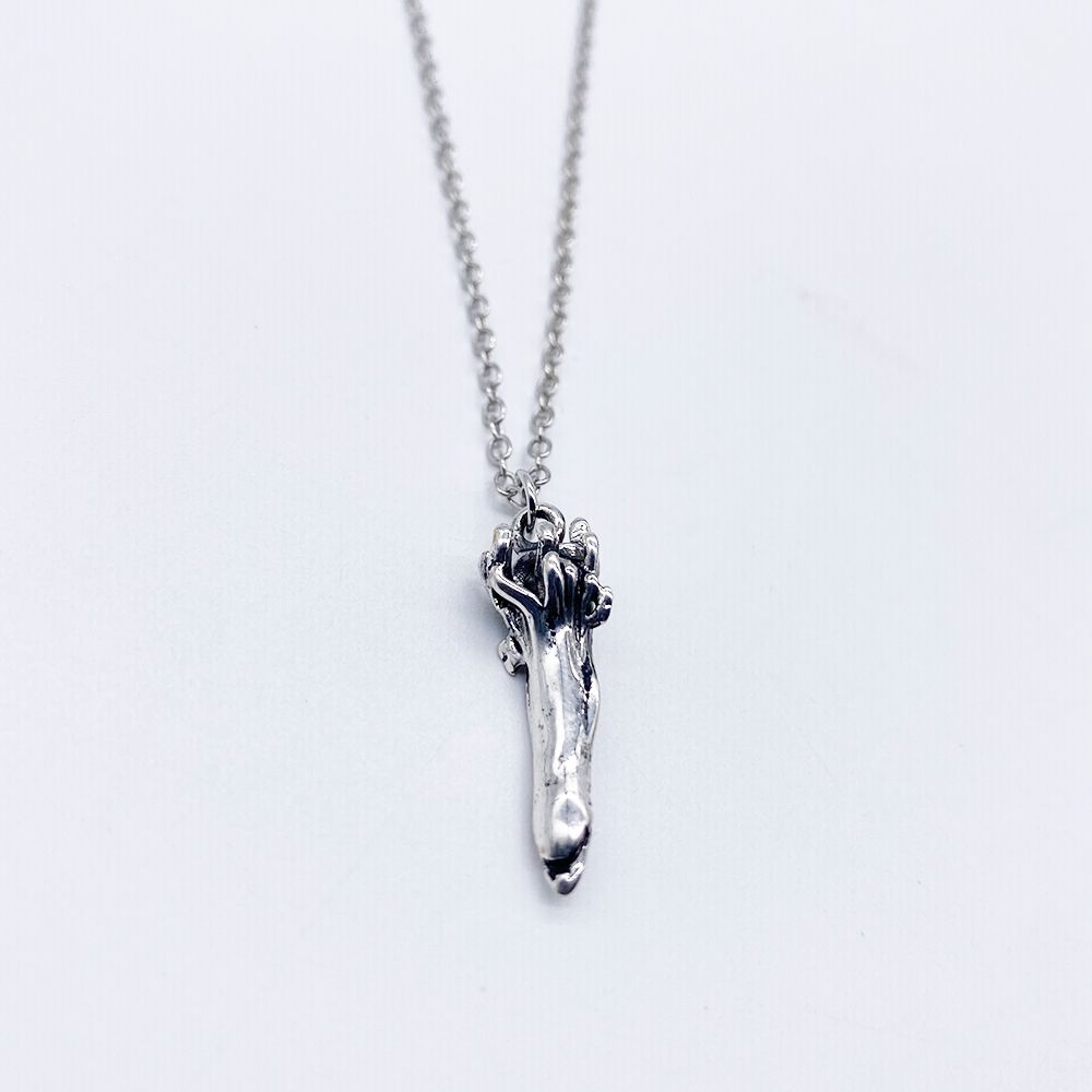 Jujutsu Kaisen Sukuna Finger & Yuji Itadori 50cm Necklace – Retro Punk Anime Pendant Gift