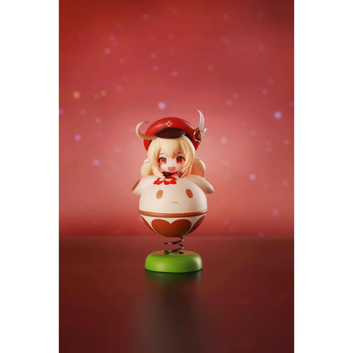 Genshin Impact Q Version Furina Figure – Water Archon Bobblehead Toy, Cute Anime Collectible