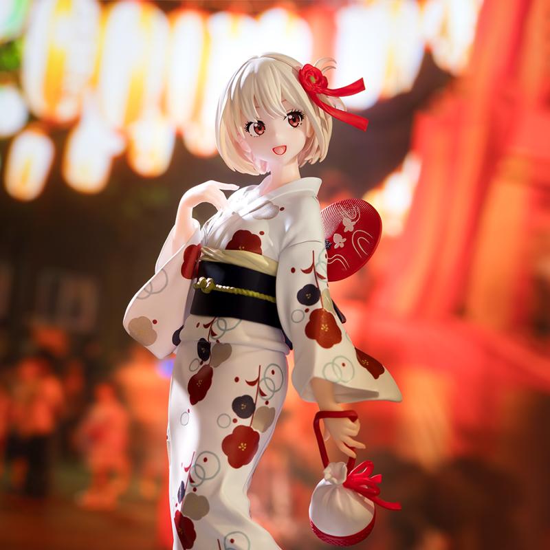 Lycoris Recoil Luminasta Chisato Nishikigi Yukata Ver. Figure – Summer Kimono Anime Collectible Gift for Fans