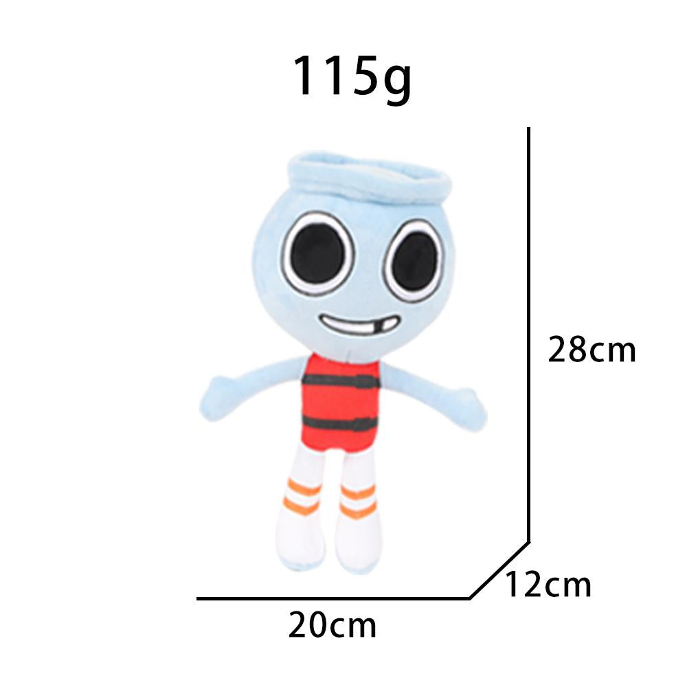 Dandy's World Plush 11" Cosmo Plush Stuffed Figure Pillow for Video Game Fans Room Decor with a Sticker Set