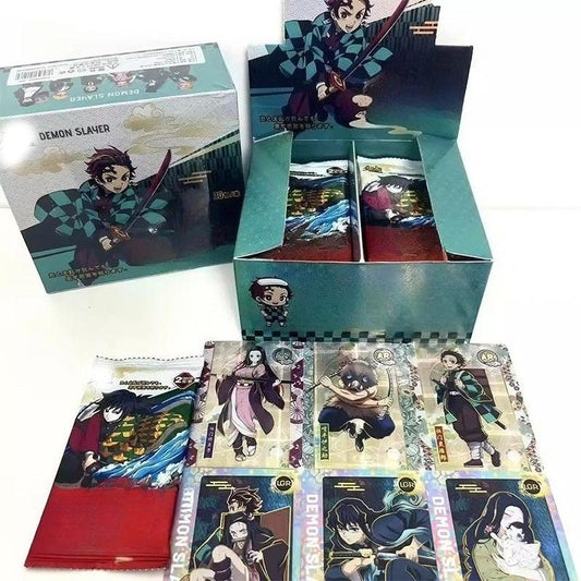 Demon Slayer Collectible Trading Card Set – Anime TCG Cards for Fans and Collectors-Tanjiro Kamado Card Packs Mystery Bags