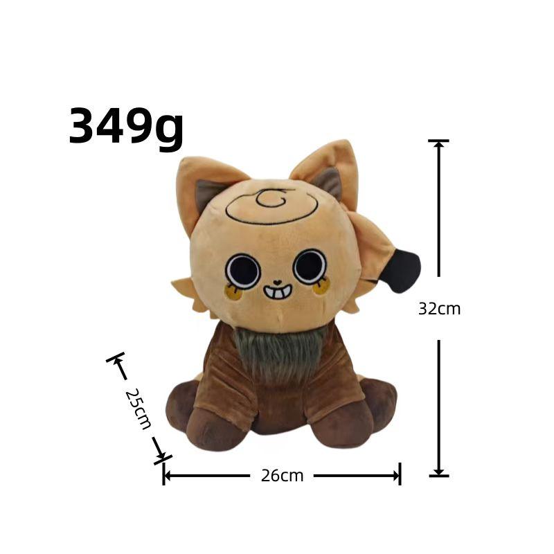 Dandy's World Plush 11" Cosmo Plush Stuffed Figure Pillow for Video Game Fans Room Decor with a Sticker Set