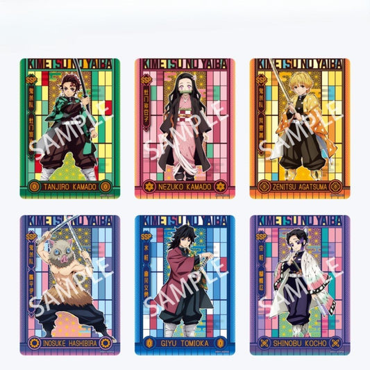 Demon Slayer SSP Collectible Card Packs Blind Box – Tanjiro Kamado Anime Trading Cards Full Set