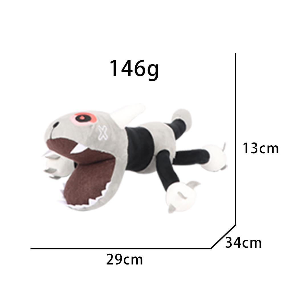 Dandy's World Plush 11" Cosmo Plush Stuffed Figure Pillow for Video Game Fans Room Decor with a Sticker Set