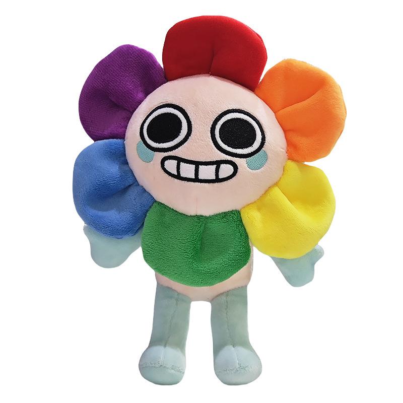 Dandy's World Plush 11" Cosmo Plush Stuffed Figure Pillow for Video Game Fans Room Decor with a Sticker Set