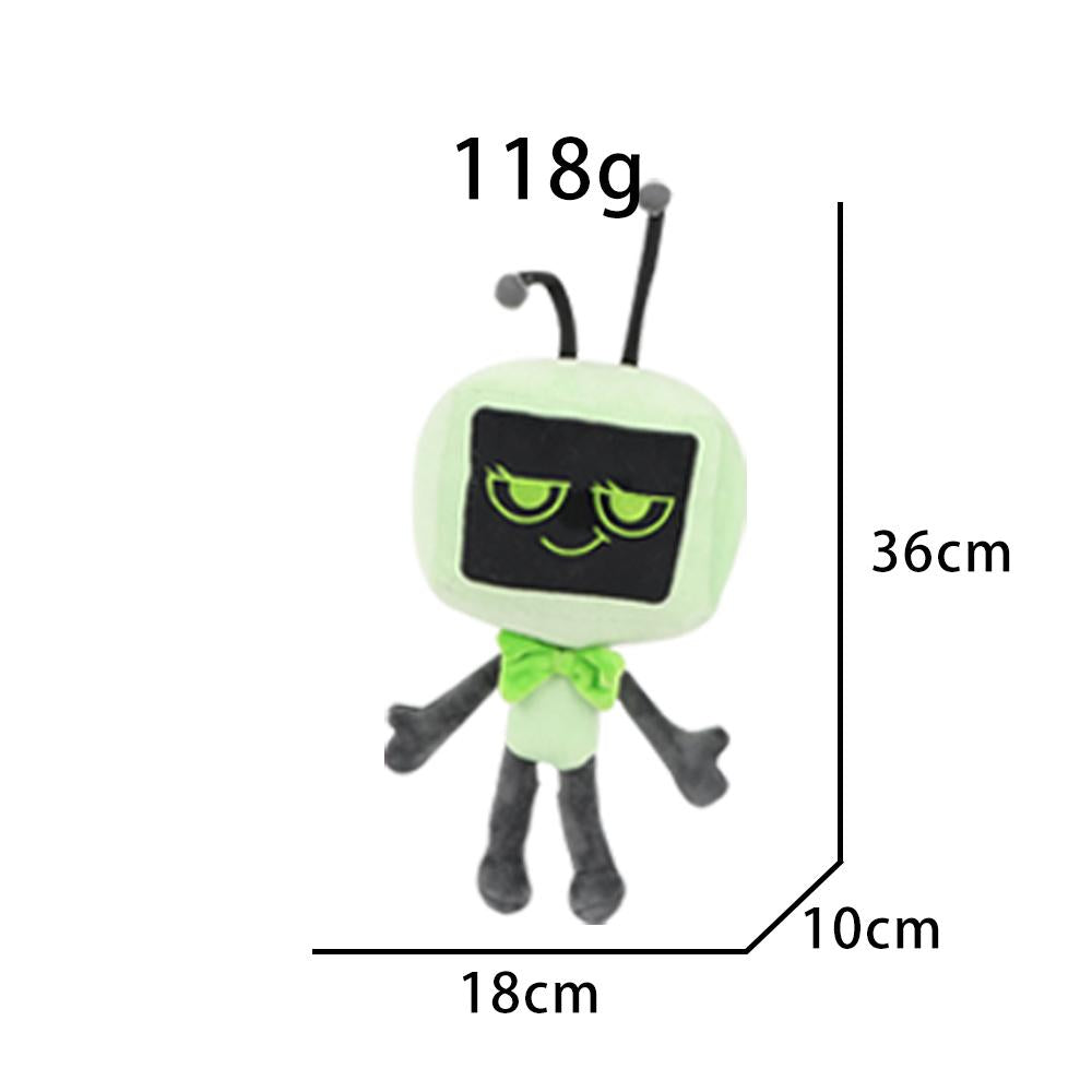 Dandy's World Plush 11" Cosmo Plush Stuffed Figure Pillow for Video Game Fans Room Decor with a Sticker Set